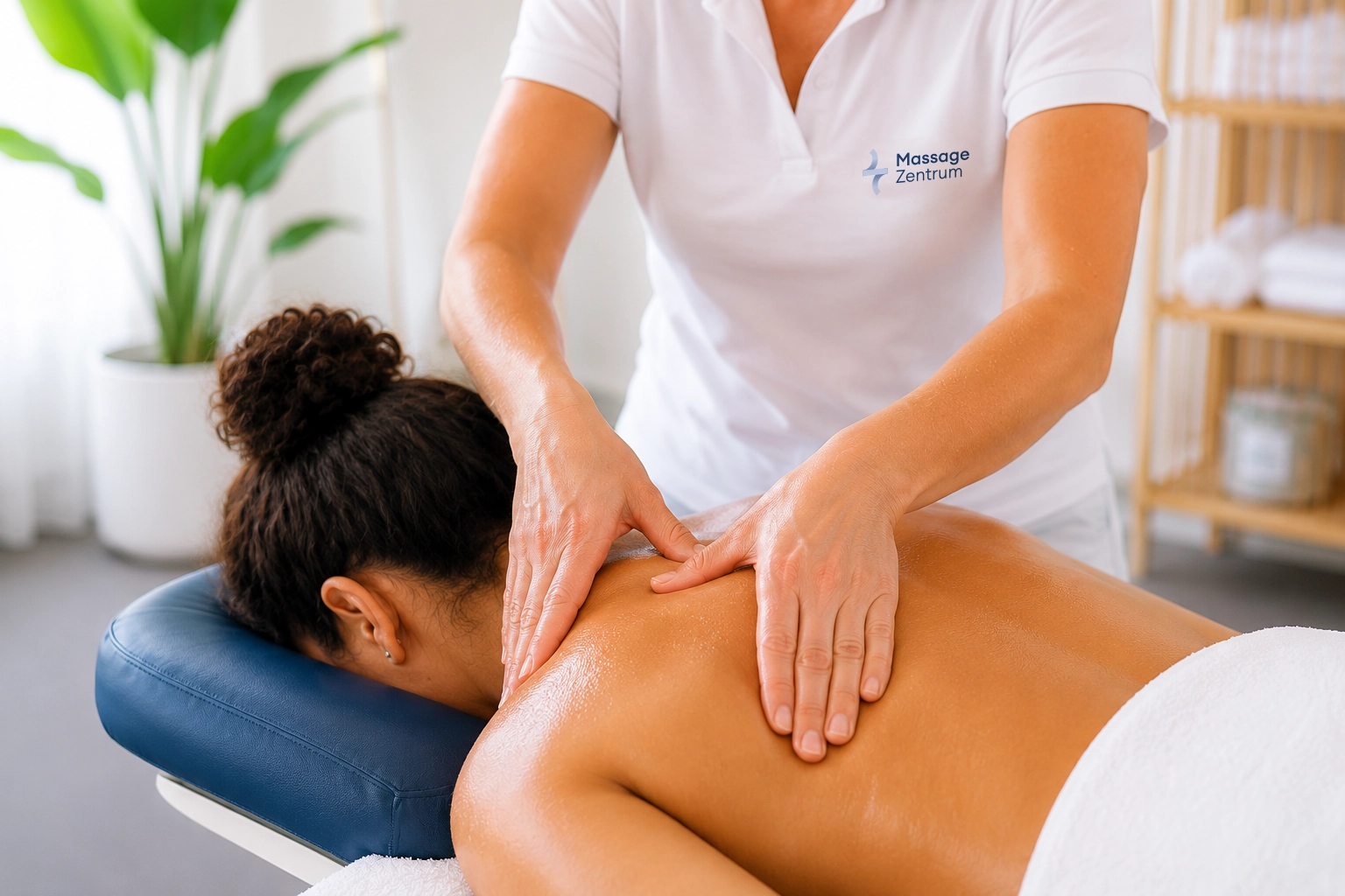 Klassische Massage mit fliessenden Streichgriffen in Windisch