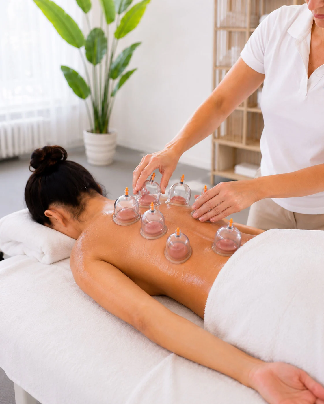Schröpfen im Massage Zentrum Windisch